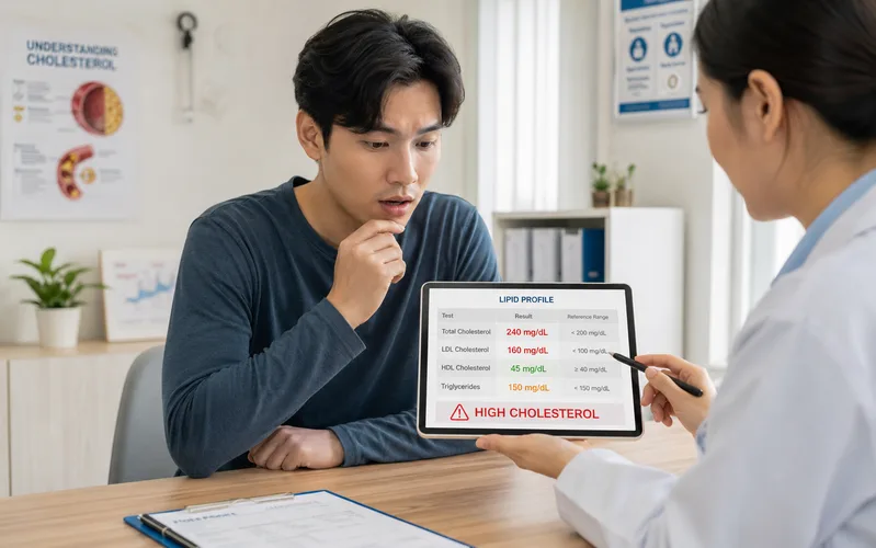 Người gầy vẫn có thể bị rối loạn mỡ máu do di truyền, ăn uống, bệnh nền hoặc chuyển hóa cá nhân.